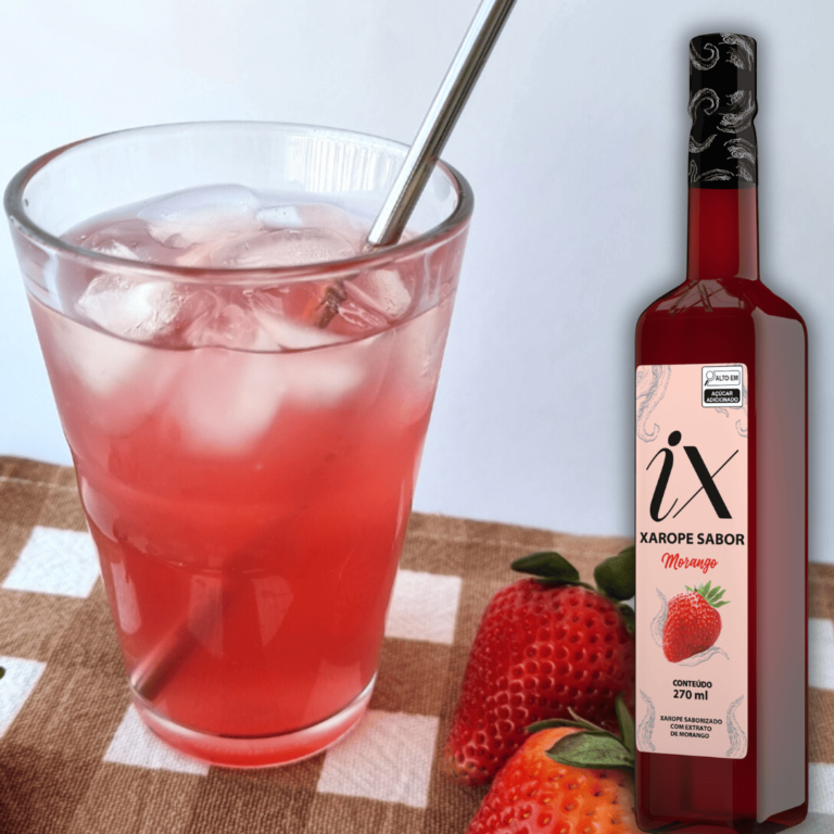 xarope sabor morango